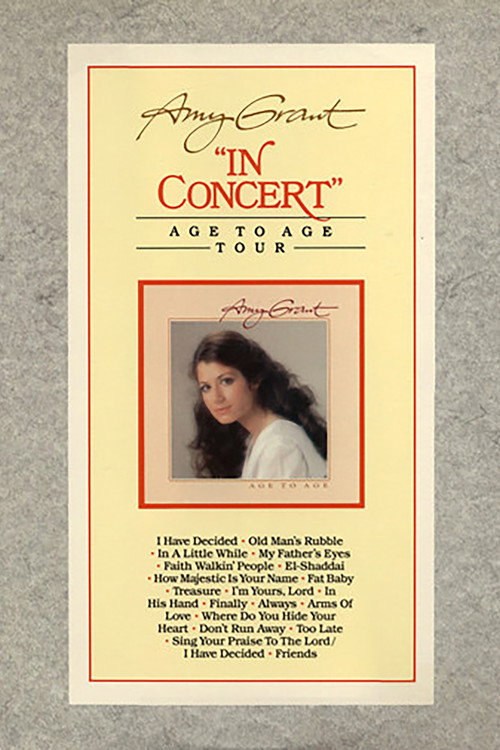 In Concert: Age To Age Tour Poster