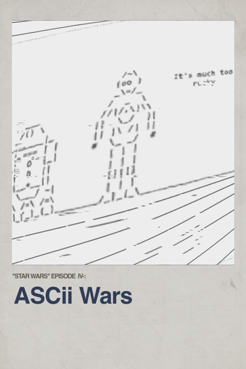 Asciimation Wars Poster