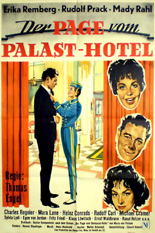 Der Page vom Palast-Hotel Poster