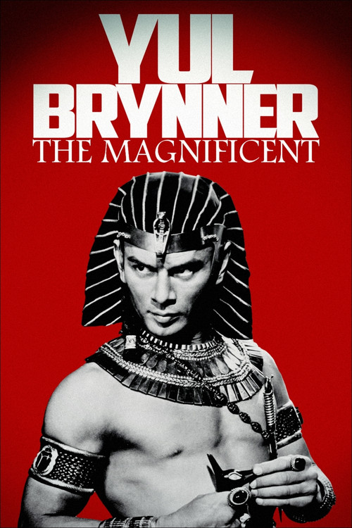 Yul Brynner, the Magnificent Poster