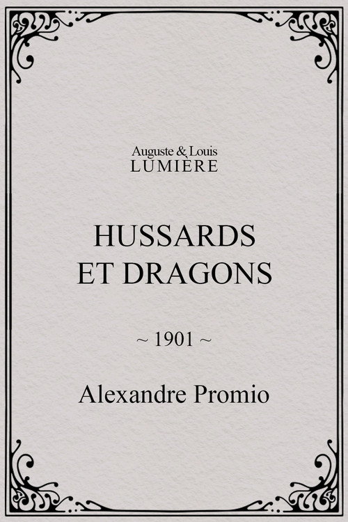 Hussards et dragons Poster