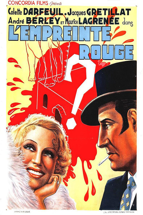L'empreinte rouge Poster