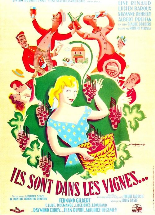 Ils sont dans les vignes... Poster