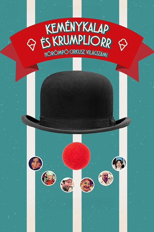 Bowler Hat and Red Nose Poster