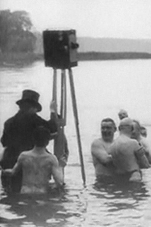 Im Wannseebad. Poster