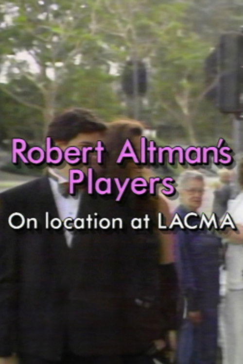 Robert Altman's Players Poster