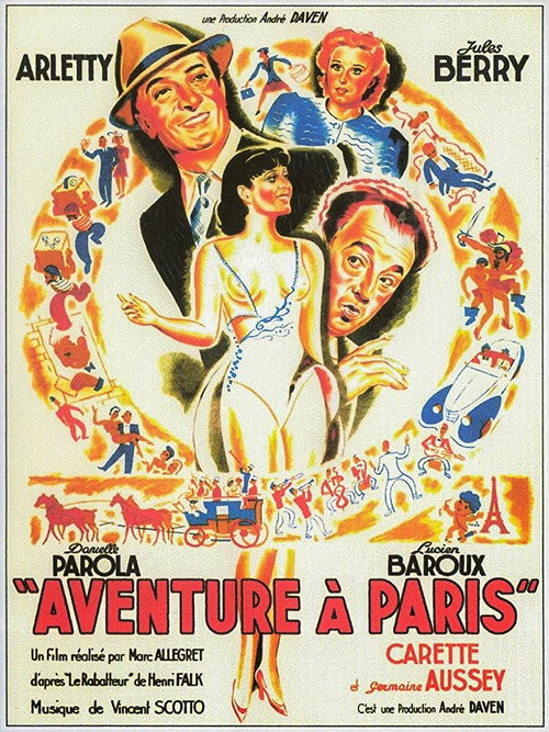 Adventure in Paris Poster