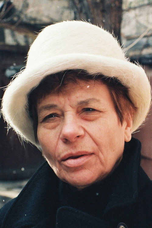The Lady with the White Hat Poster