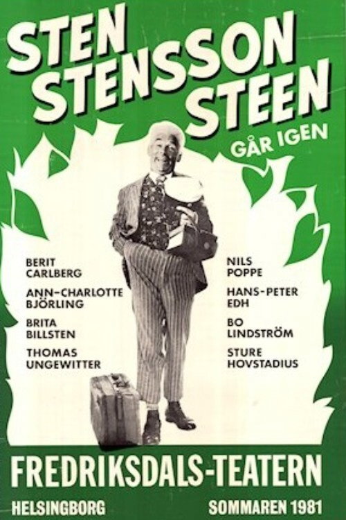 Sten Stensson Stéen går igen Poster