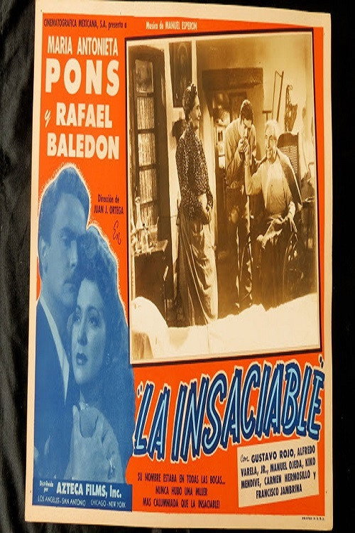 La insaciable Poster
