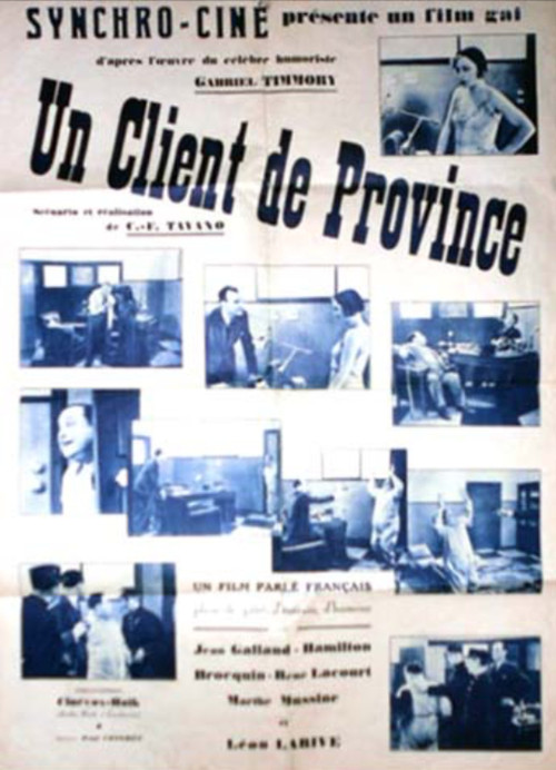 Un client de province Poster