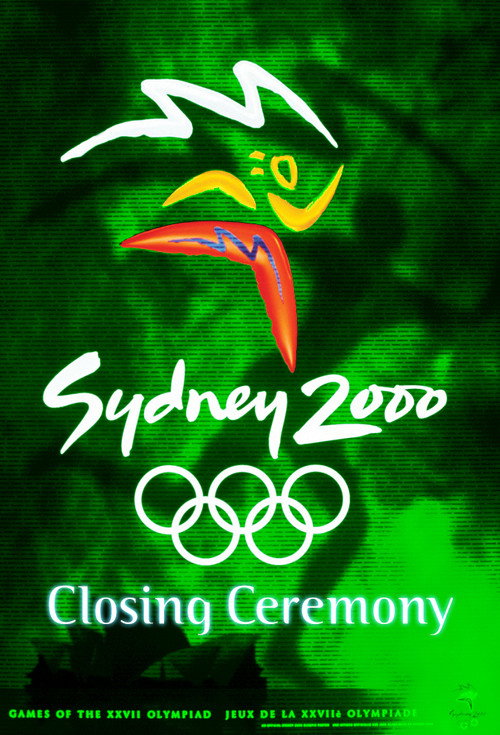 Sydney 2000 Olympics Closing Ceremony Poster