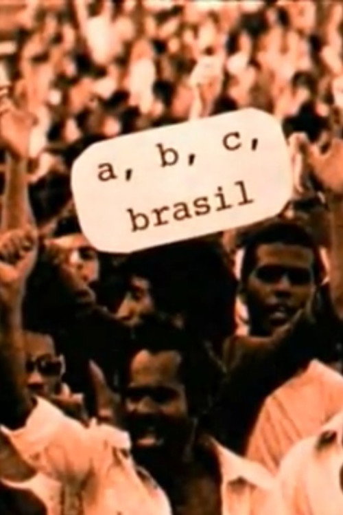 A, B, C, Brasil Poster