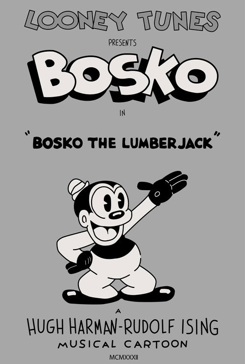 Bosko the Lumberjack Poster