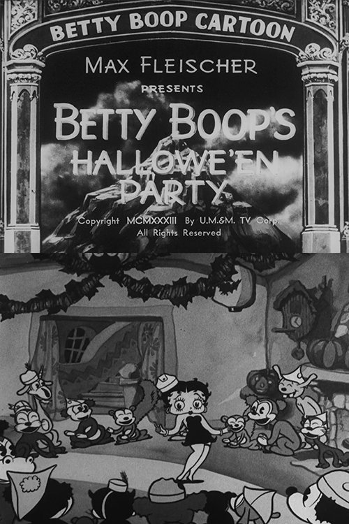 Betty Boop's Hallowe'en Party Poster