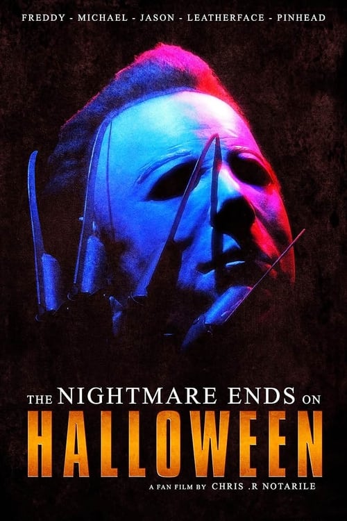 The Nightmare Ends on Halloween Poster