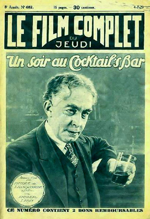 Un soir au cocktail's bar Poster