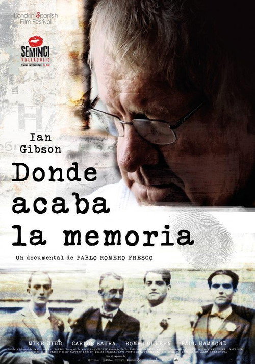 Donde acaba la memoria Poster