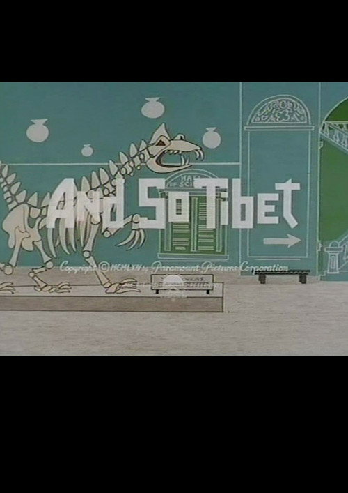 And So Tibet Poster