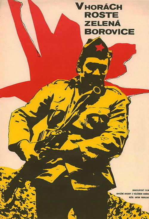 The Pine Tree in the Mountain Poster