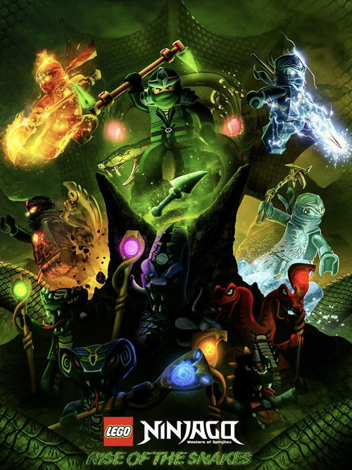 Ninjago: Rise of the Serpentine Poster