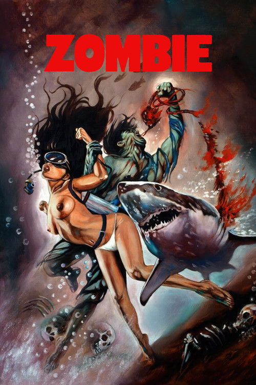 Zombie Flesh Eaters Poster