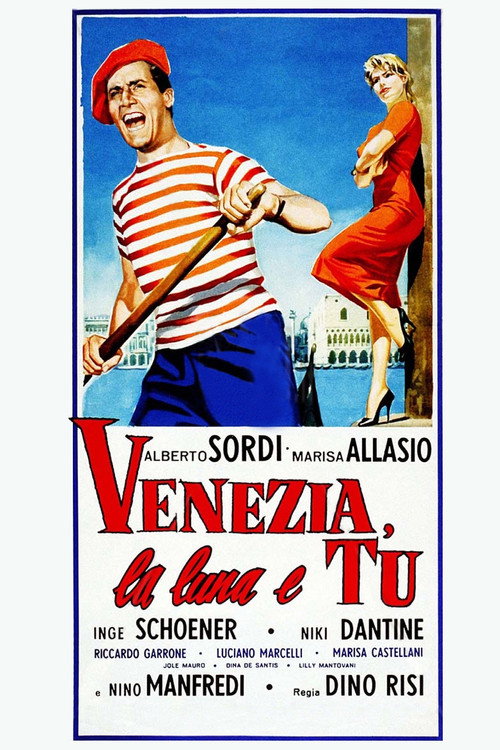 Venice, the Moon and You Poster