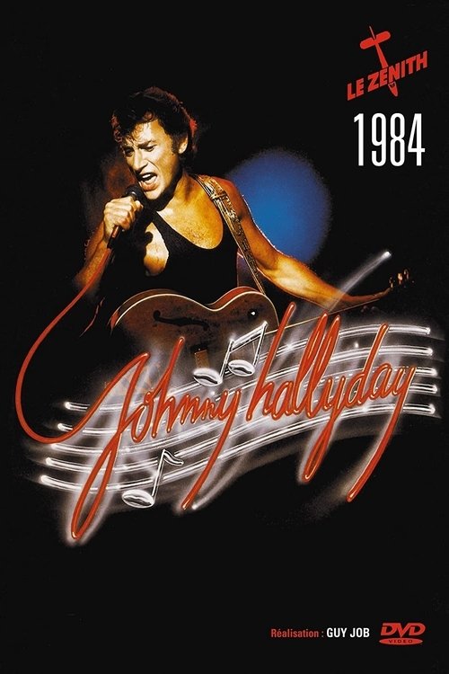 Johnny Hallyday - Zénith 1984 Poster