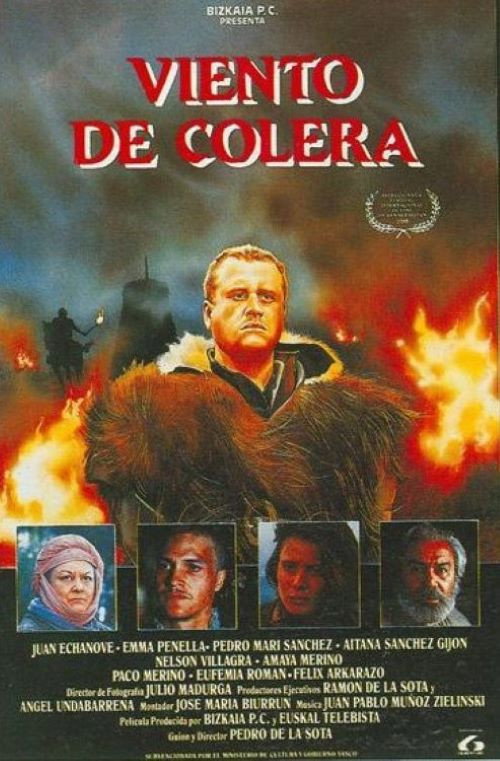 Viento de cólera Poster