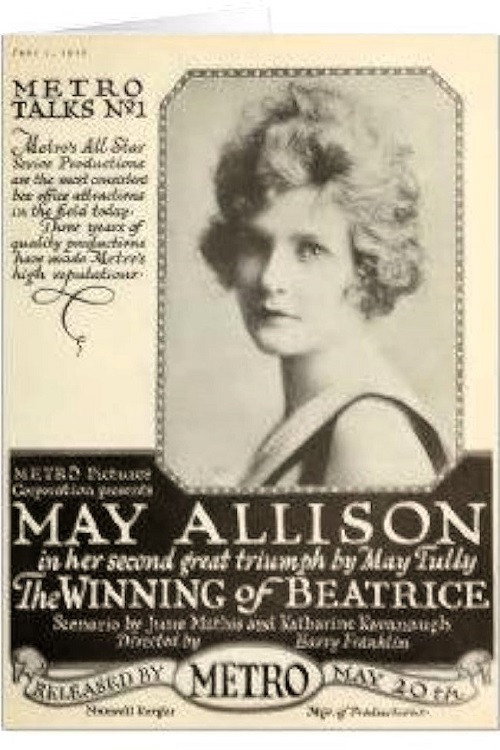 The Winning of Beatrice Poster
