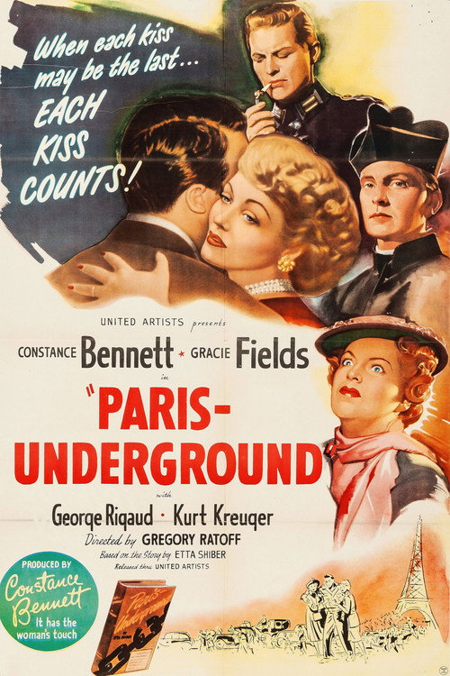 Paris Underground Poster