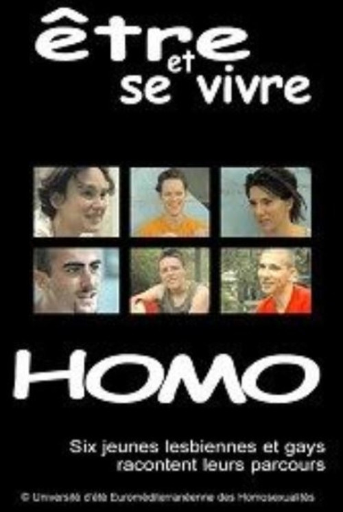 Être et se vivre homo Poster