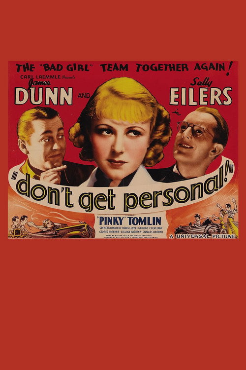 Don’t Get Personal Poster