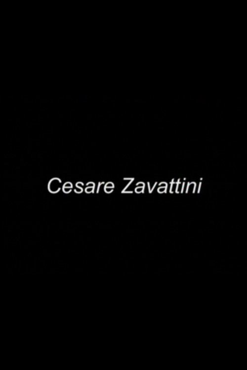 Cesare Zavattini Poster