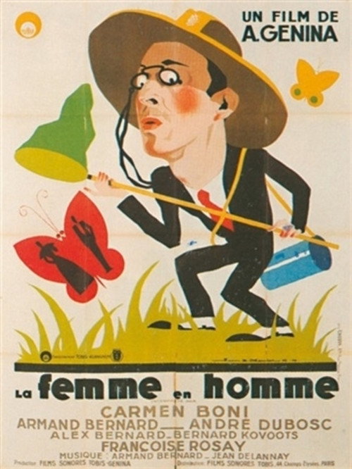 The Woman Dressed As a Man Poster