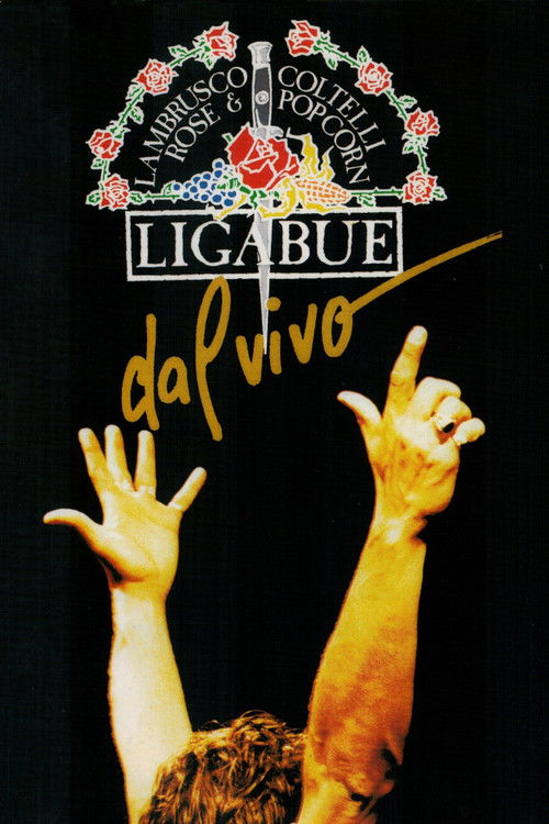 Ligabue Dal Vivo Poster