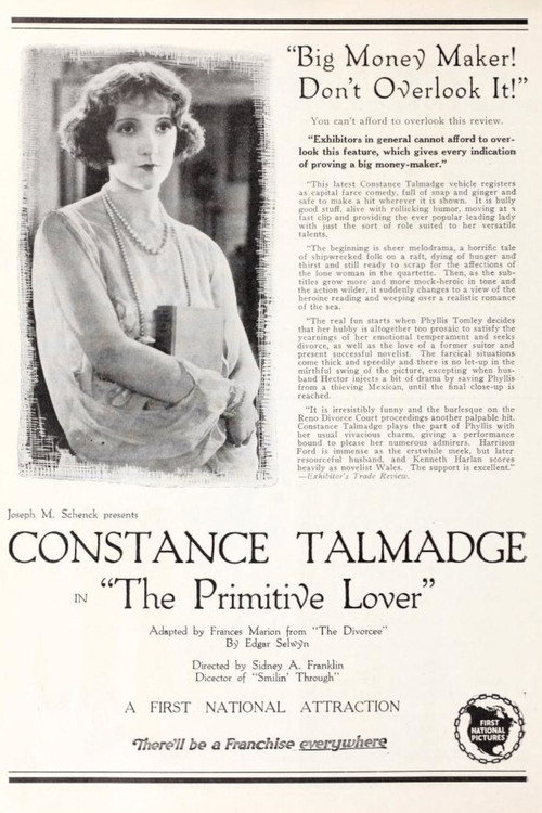 The Primitive Lover Poster
