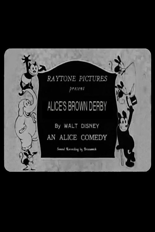 Alice's Brown Derby Poster