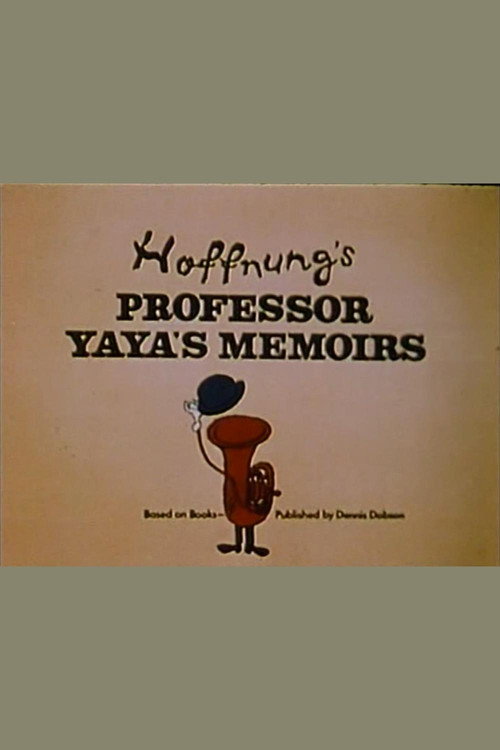 Hoffnung's Professor Yaya's Memoirs Poster