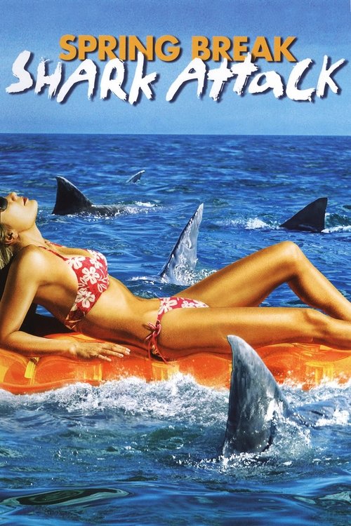 Spring Break Shark Attack Poster