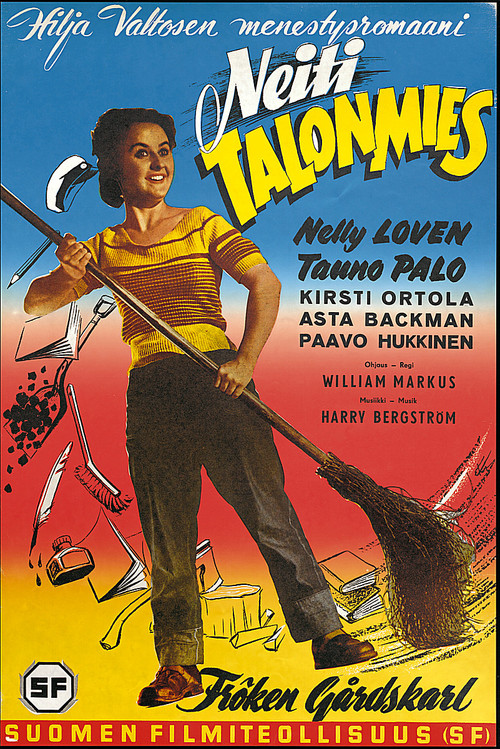 Neiti talonmies Poster