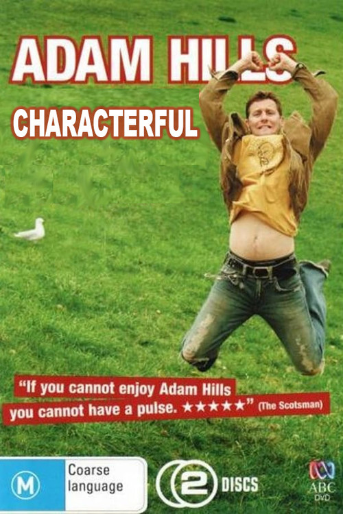 Adam Hills: Characterful Poster