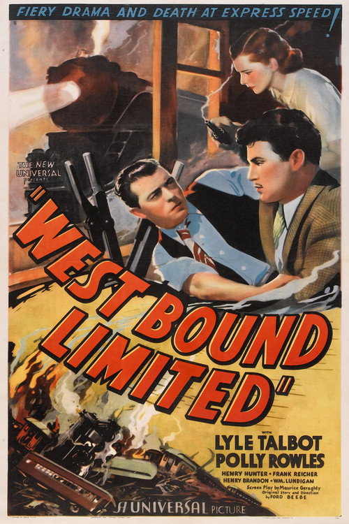 West Bound Limited Poster