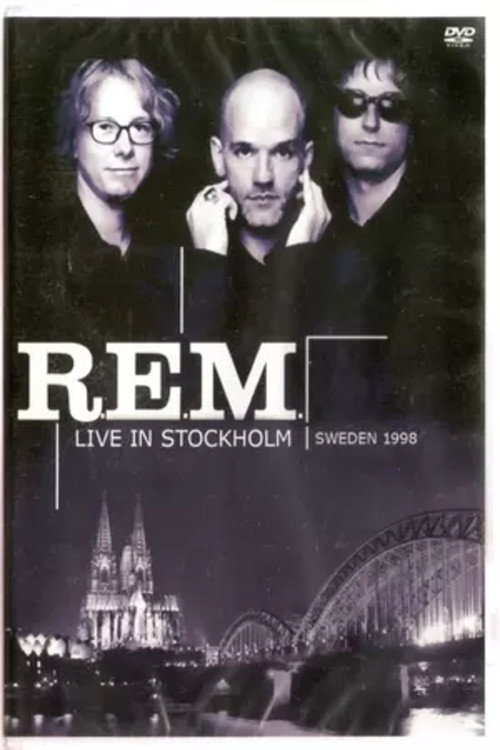 R.E.M. Live in Stockholm Poster