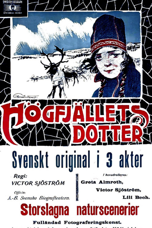 Högfjällets dotter Poster