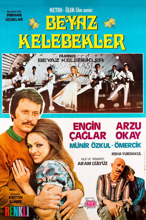 Beyaz Kelebekler Poster