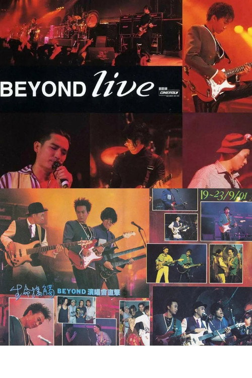 BeyondLive1991生命接触演唱会 Poster