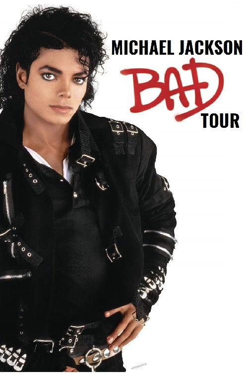 Michael Jackson: Bad Tour Live in Brisbane 1987 Poster