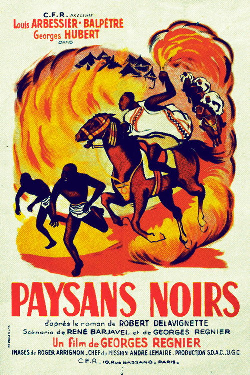 Paysans Noirs Poster