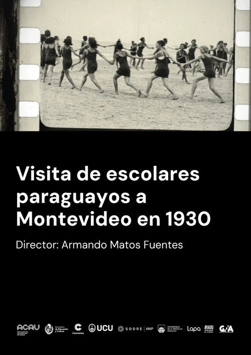 Visit of Paraguayan schoolchildren to Montevideo in 1930 Poster